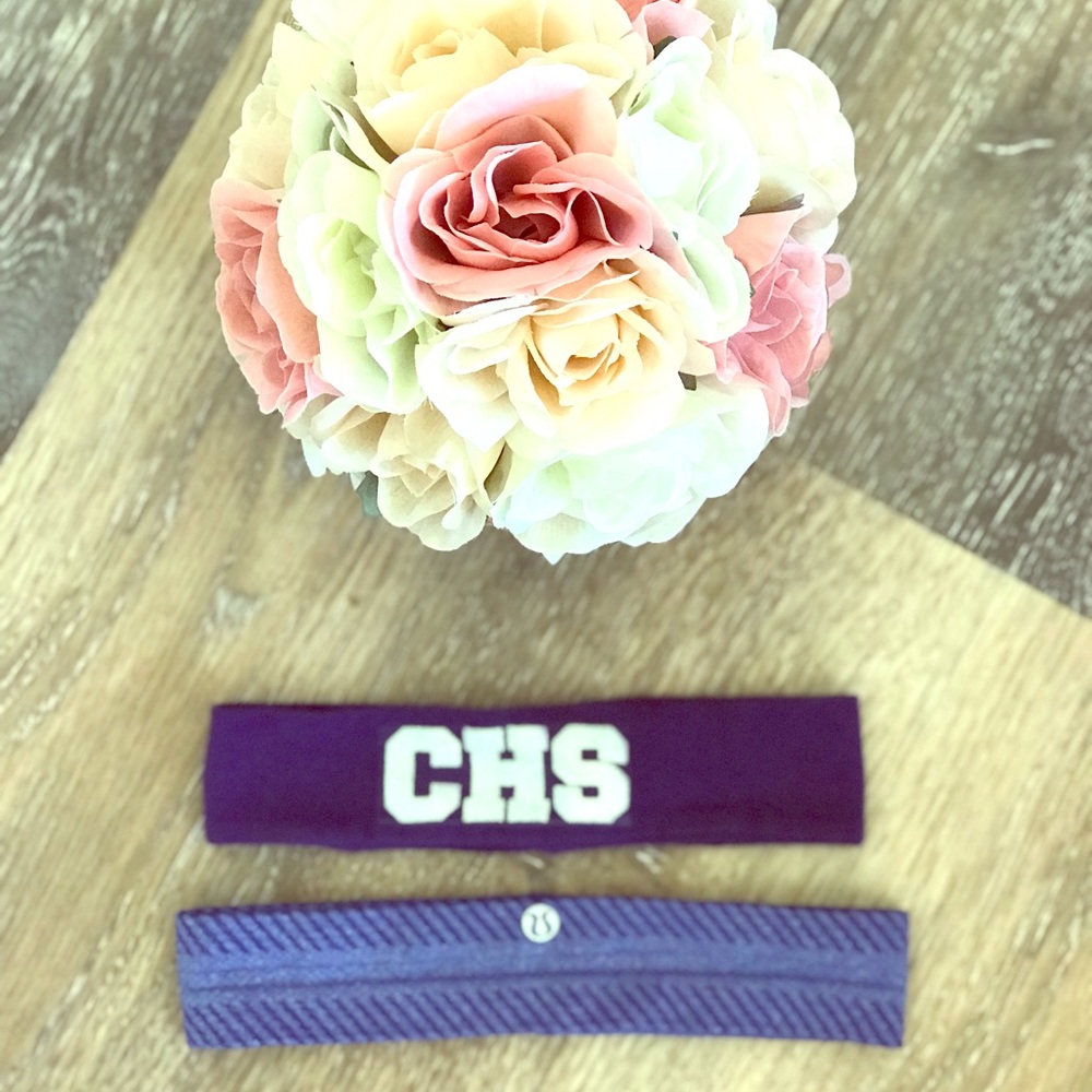 🌼Lululemon purple headband. Buy one, get one free